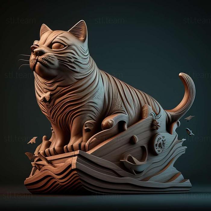 3D model Unsinkable Sam famous animal (STL)